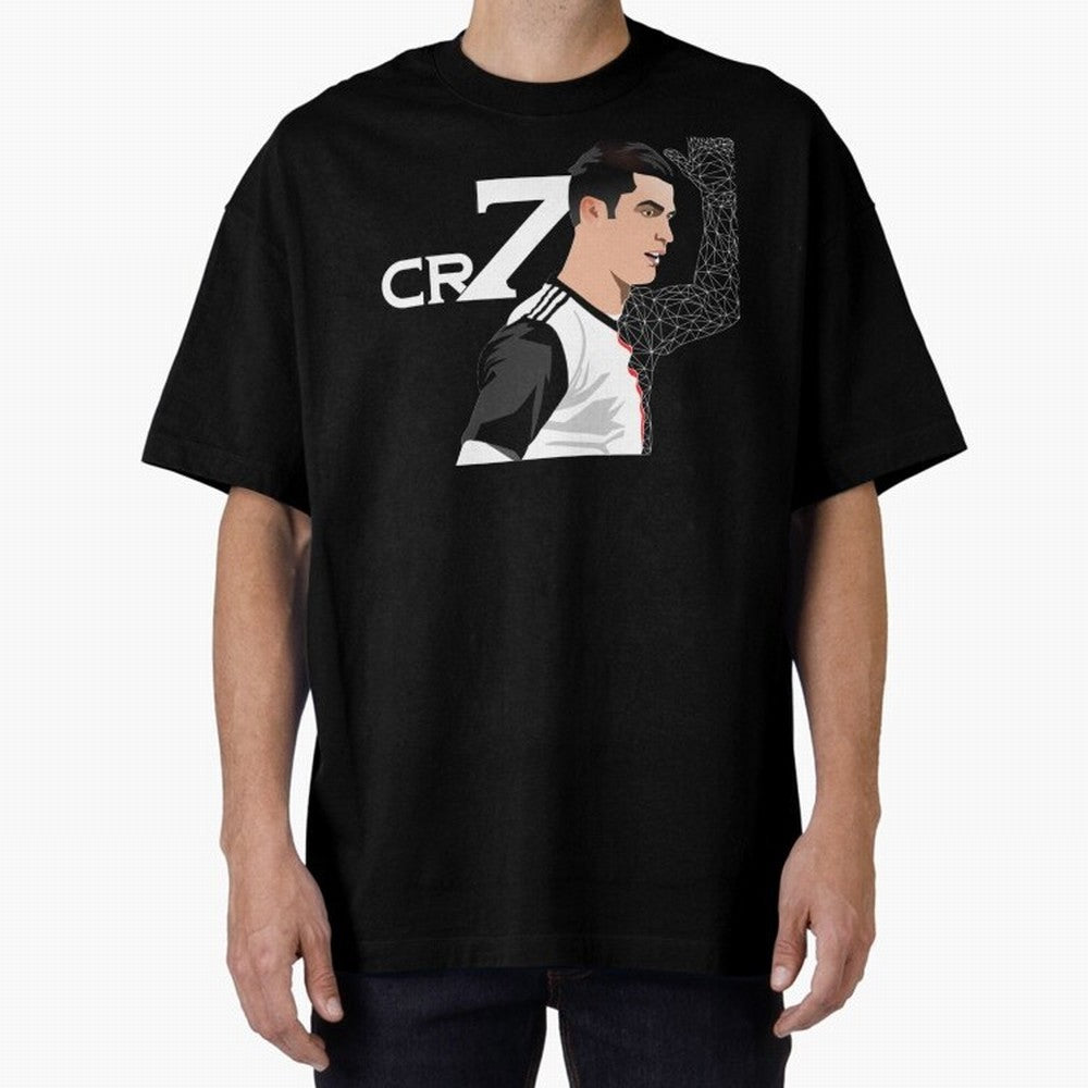 Cristiano Ronaldo 7 Cristiano Ronaldo Cristiano Oversized T-Shirt Enjoy the Biggest Football Party of FIFA World Cup 2026 Group Stage Featuring Messi, Neymar and Mbappe, England, France and Netherlands Energy, Match Day Excitement, Supporter