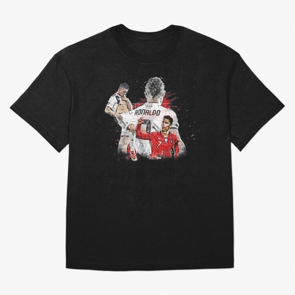 Cristiano Ronaldo Cristiano Ronaldo Oversized T-Shirt Make Memories around FIFA World Cup 2026 Group Stage Inspired by Neymar, Haaland and Cristiano Ronaldo, England, France and Netherlands Energy, Supporter Pride, Iconic Celebrations, Legendary