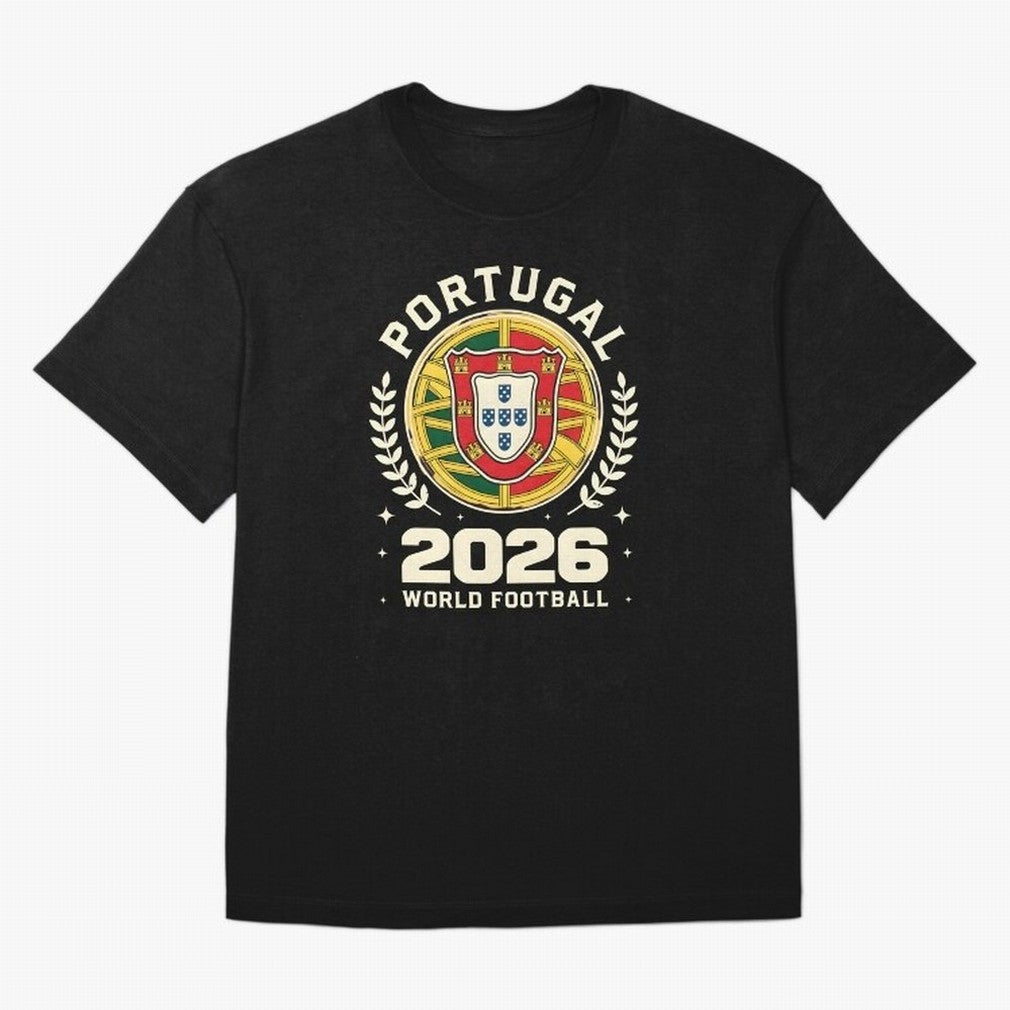 Portugal 2026 World Football Oversized T-Shirt Follow Every Goal of the FIFA World Cup 2026 Group Stage Journey through CR7 and Messi Highlights, Brazil, Portugal and Argentina Pride, Classic Soccer Heritage, Championship Pressure, Fan Loyalty and