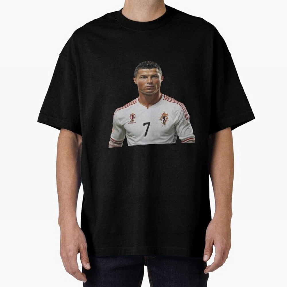 Sticker Ronaldo 2024 Oversized T-Shirt Bring Retro Soccer Energy to Global Football Passion for FIFA World Cup 2026, Built around Neymar, Haaland and Cristiano Ronaldo, Spain and Netherlands, Fan Favorite Moments, National Team Passion, Big Match