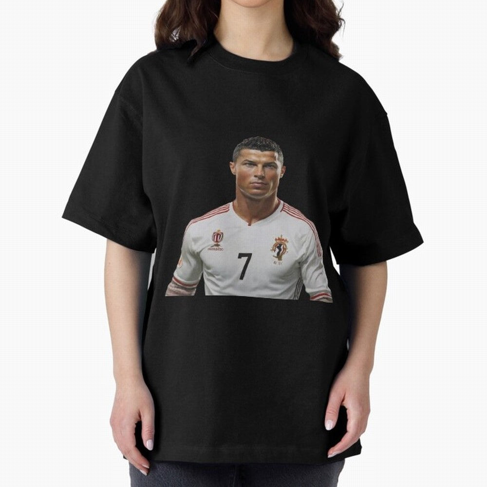 Sticker Ronaldo 2024 Oversized T-Shirt Bring Retro Soccer Energy to Global Football Passion for FIFA World Cup 2026, Built around Neymar, Haaland and Cristiano Ronaldo, Spain and Netherlands, Fan Favorite Moments, National Team Passion, Big Match