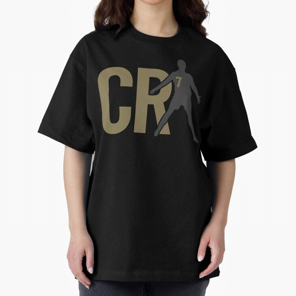 CR7 - Cristiano Ronaldo Oversized T-Shirt Make Game Day About the FIFA World Cup 2026 Journey through Haaland Highlights, Spain Pride, Stadium Chants, National Pride, Trophy Dreams and Unforgettable Football Memories; Ideal for Passionate Fans Who