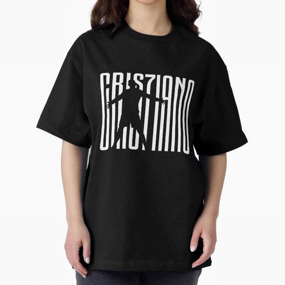 Cristiano Ronaldo Oversized T-Shirt Feel the Heartbeat of FIFA World Cup 2026 Group Stage Spirit, Driven by Portugal, Neymar, Global Supporter Spirit, Legendary Goals, National Colors and Tournament Celebration; Made for Die Hard Supporters, Soccer