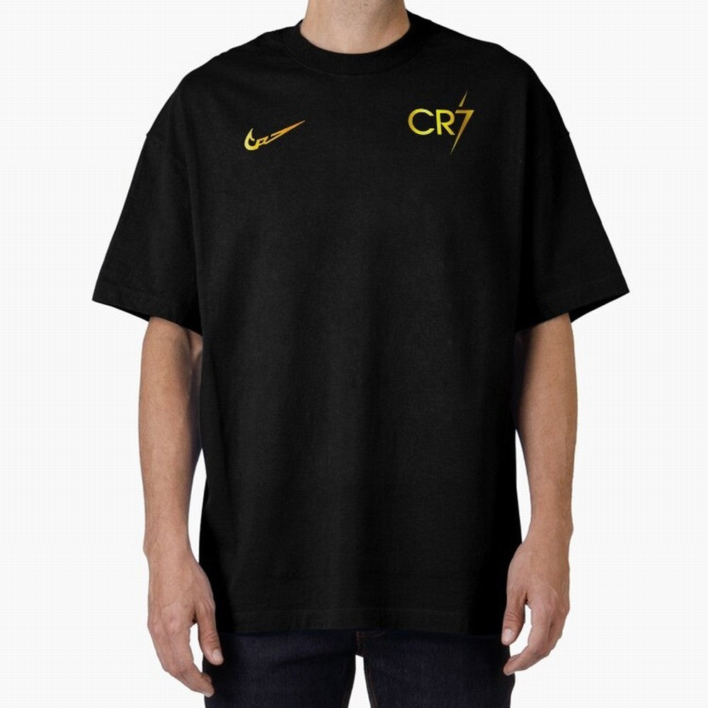Cristiano Ronaldo Gold Edition Oversized T-Shirt Feel the Heartbeat of FIFA World Cup 2026 Highlighting Haaland, Spain and Netherlands Energy, Global Supporter Spirit, Legendary Goals, National Colors and Tournament Celebration; Made for Collectors