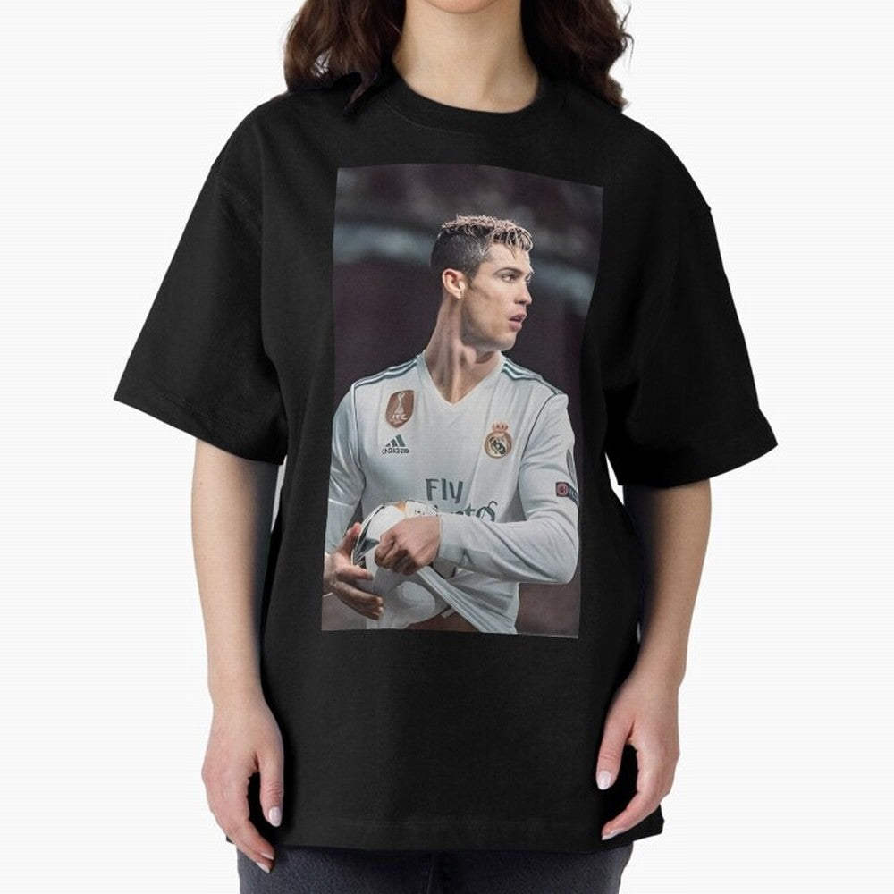 Cr7 Oversized T-Shirt Remember Iconic Moments from FIFA World Cup 2026 Group Stage Spirit, Capturing Spain and Netherlands, Messi, Neymar and Mbappe, Retro Football Energy, Iconic Rivalries, Trophy Chase Drama and Stadium Atmosphere; Ideal for