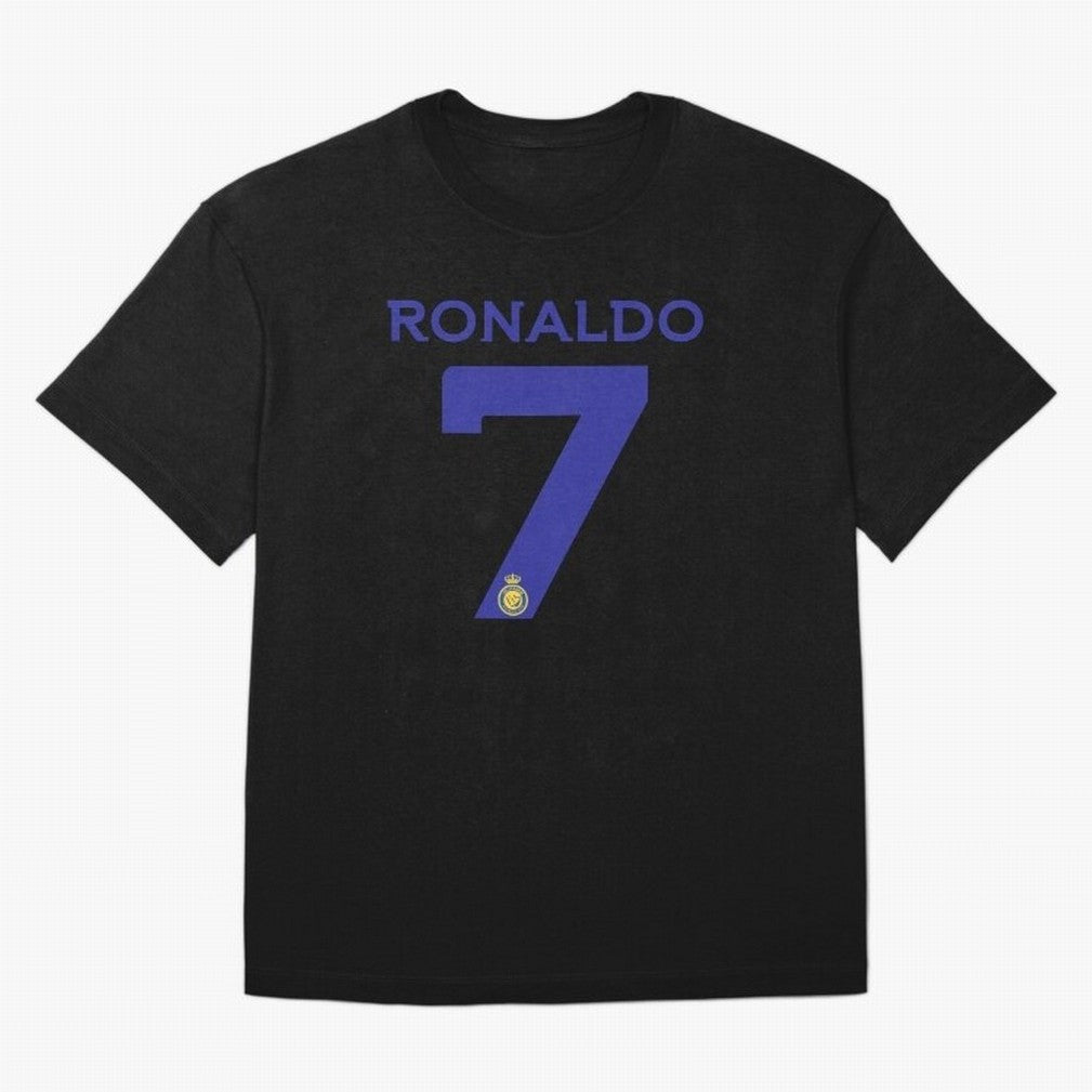 Ronaldo 7 Al-Nassr Football Club - Oversized T-Shirt Wear the Spirit of FIFA World Cup 2026 Capturing Neymar, Haaland and Cristiano Ronaldo, Portugal, Spain and Germany Energy, Vintage Soccer Flavor, Modern Football Stars, National Flags and Final