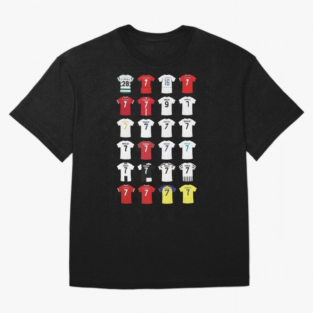 Cristiano Ronaldo Football Oversized T-Shirt Spotlight FIFA World Cup 2026 USA Canada Mexico for Fans of Messi, CR7 and Mbappe and Netherlands, Bringing Football History, Final Match Energy, Crowd Noise and Once in a Lifetime Moments; Made for