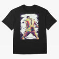 Cristiano Ronaldo Art cristiano ronaldo Oversized T-Shirt Follow the Road to Global Football Passion for FIFA World Cup 2026, with Haaland and Mbappe, England, France and Netherlands, Supporter Pride, Iconic Celebrations, Legendary Names and Global