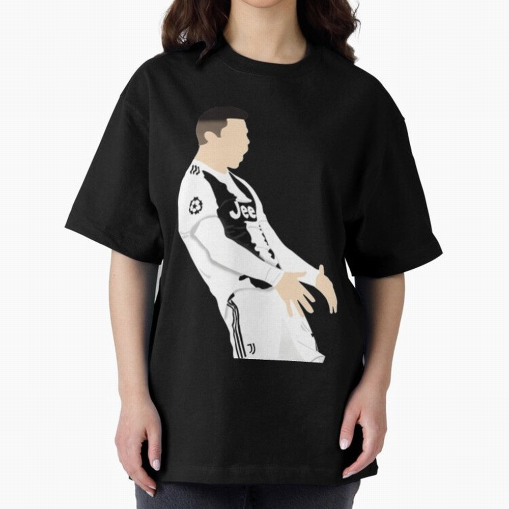 Cristiano Ronaldo Cristiano Ronaldo cr7 Oversized T-Shirt Celebrate National Team Dreams in FIFA World Cup 2026 Group Stage for Fans of Messi and Germany, Bringing Soccer Culture, Superstar Moments, National Team Dreams and Competitive Fire; Ideal