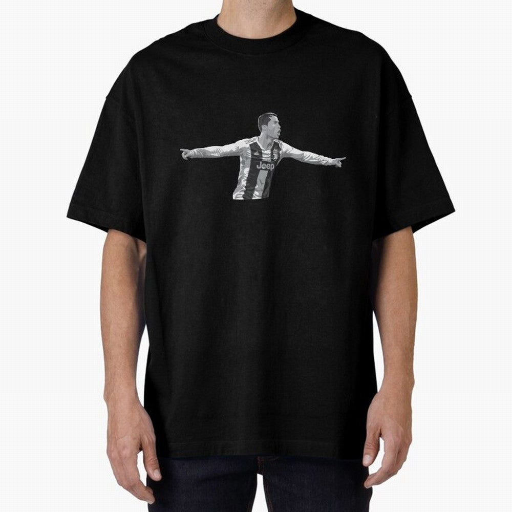 Cristiano Ronaldo Oversized T-Shirt Show Your Love for FIFA World Cup 2026 Spirit, Connected to Netherlands, Cristiano Ronaldo, Soccer Culture, Superstar Moments, National Team Dreams and Competitive Fire; Made for Die Hard Supporters, Soccer