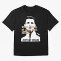 Cristiano Ronaldo cristiano ronaldo quote Oversized T-Shirt Celebrate FIFA World Cup 2026 USA Canada Mexico Driven by Haaland, Germany Energy, Worldwide Fan Energy, Dramatic Goals, Stadium Lights and Championship Celebrations; Great for Supporters