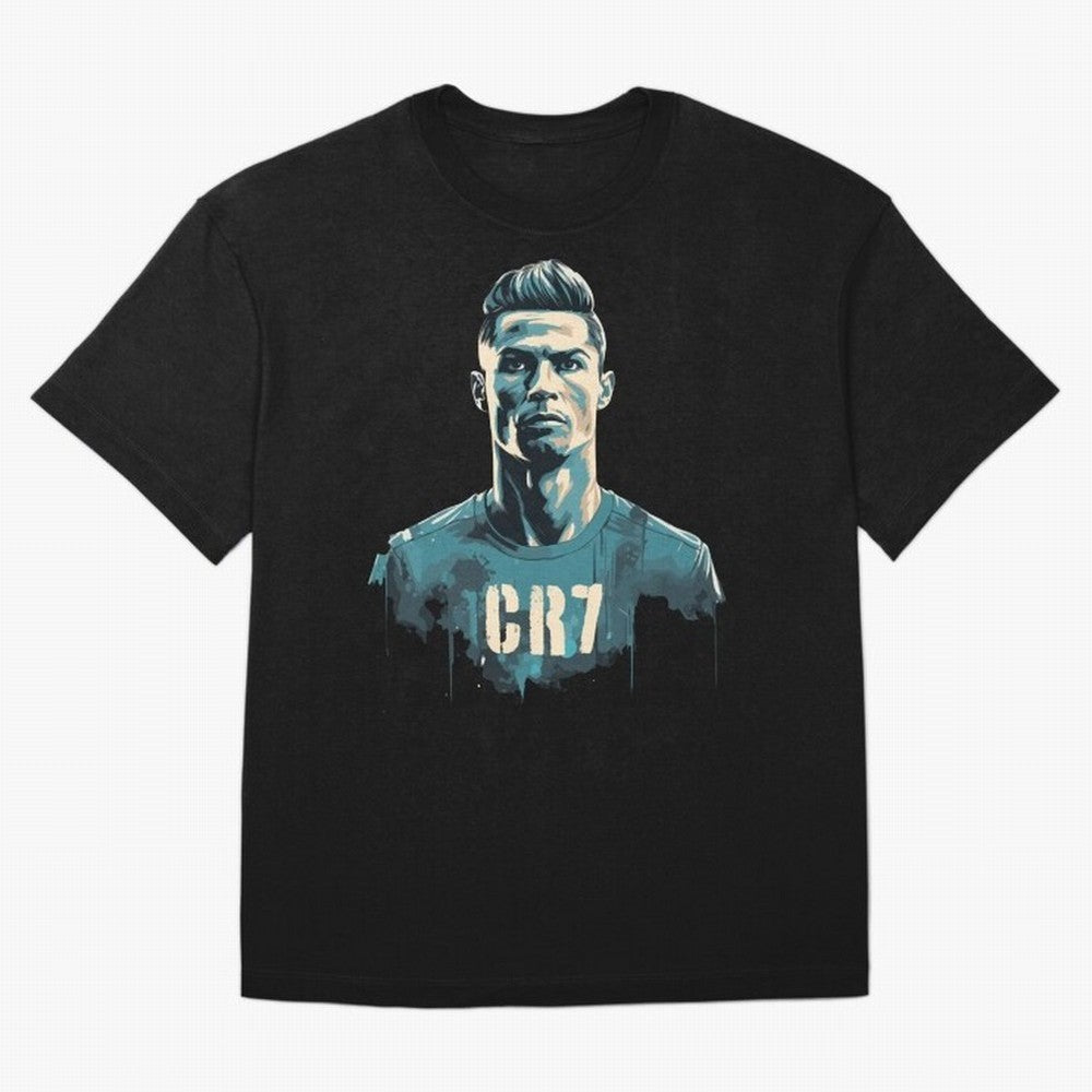 CR7 Oversized T-Shirt Bring Champion Energy into FIFA World Cup 2026 for Fans of Cristiano Ronaldo and Portugal, Bringing Retro Football Energy, Iconic Rivalries, Trophy Chase Drama and Stadium Atmosphere; Ideal for Fans Who Follow Messi, Cristiano