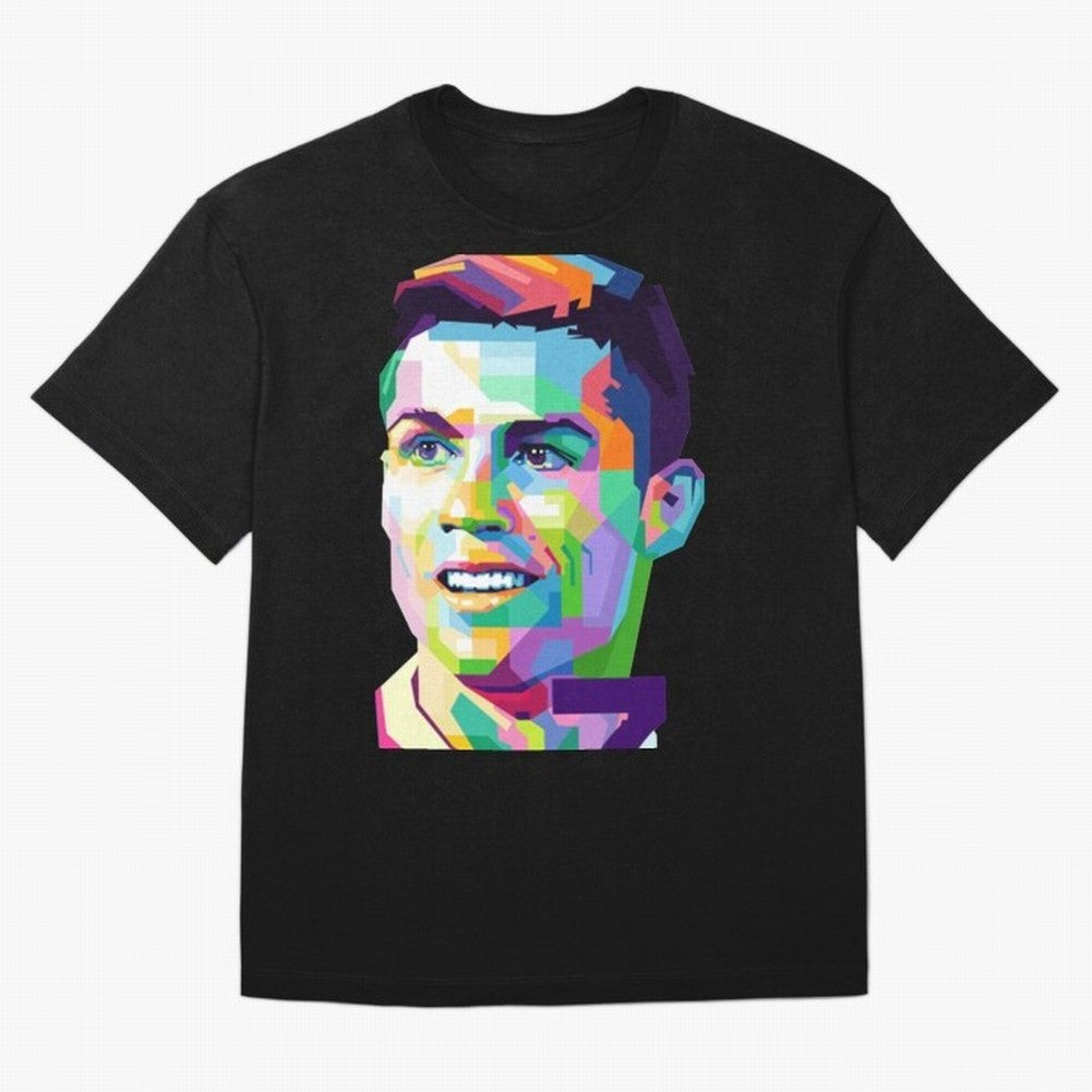Cristiano Ronaldo CRISTIANO RONALDO 7 Oversized T-Shirt Honor the Beautiful Game during FIFA World Cup 2026 USA Canada Mexico Capturing Neymar, Haaland and Cristiano Ronaldo, Portugal, Spain and Germany Energy, Worldwide Fan Energy, Dramatic Goals,
