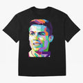 Cristiano Ronaldo CRISTIANO RONALDO 7 Oversized T-Shirt Honor the Beautiful Game during FIFA World Cup 2026 USA Canada Mexico Capturing Neymar, Haaland and Cristiano Ronaldo, Portugal, Spain and Germany Energy, Worldwide Fan Energy, Dramatic Goals,