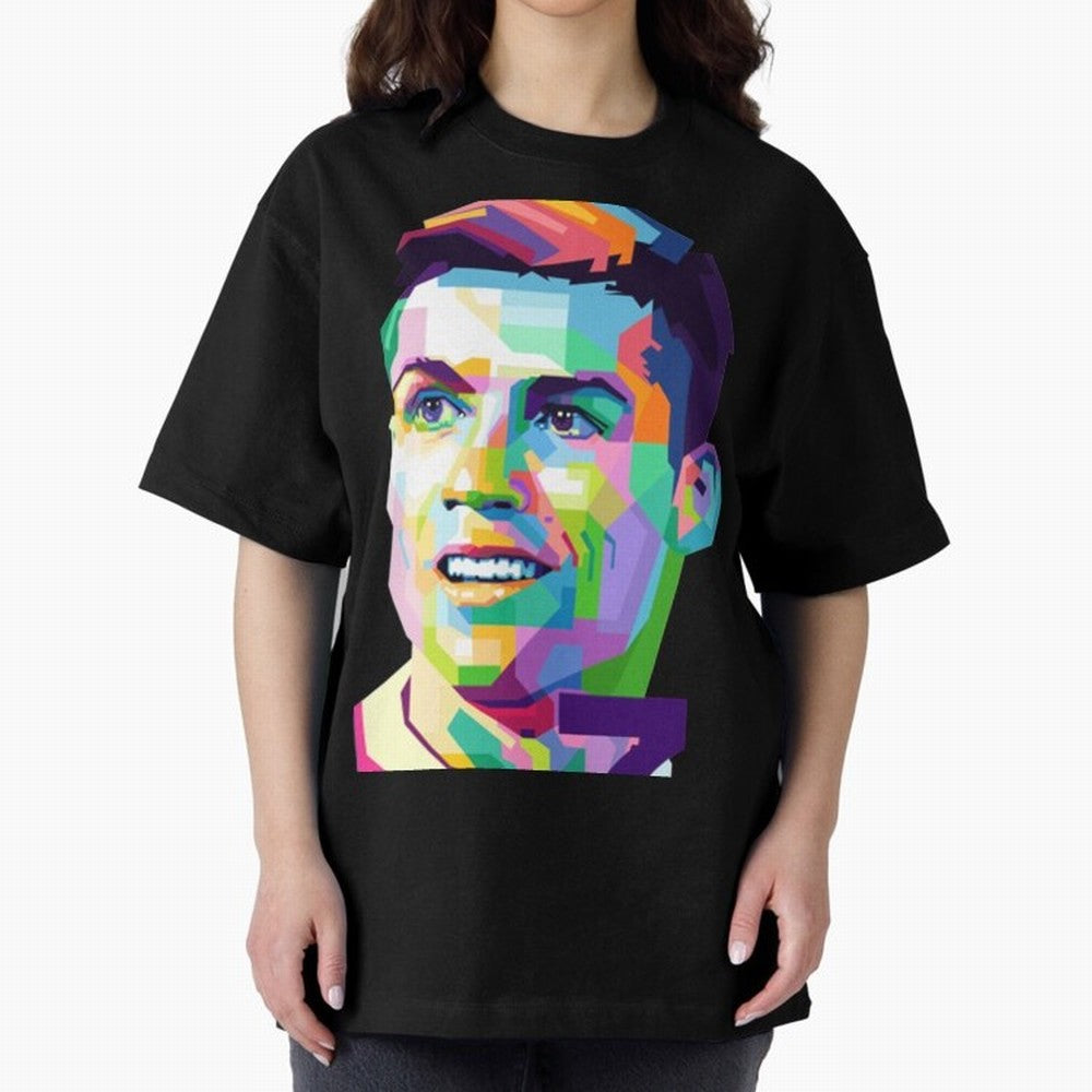 Cristiano Ronaldo CRISTIANO RONALDO 7 Oversized T-Shirt Honor the Beautiful Game during FIFA World Cup 2026 USA Canada Mexico Capturing Neymar, Haaland and Cristiano Ronaldo, Portugal, Spain and Germany Energy, Worldwide Fan Energy, Dramatic Goals,