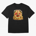 CR7 Five Ballon d'Or Trophies Cartoon ¨C Football Legend Illustration Oversized T-Shirt Join the FIFA World Cup 2026 Journey through Haaland and Mbappe Highlights, Spain Pride, Match Day Excitement, Supporter Culture, Golden Goals and Global