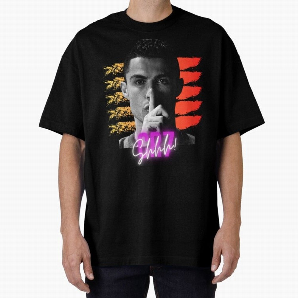 Cristiano Ronaldo cr7 Oversized T-Shirt Represent FIFA World Cup 2026 for Fans of Haaland and Spain and Netherlands, Bringing Stadium Chants, National Pride, Trophy Dreams and Unforgettable Football Memories; Created for Match Day Parties, Soccer
