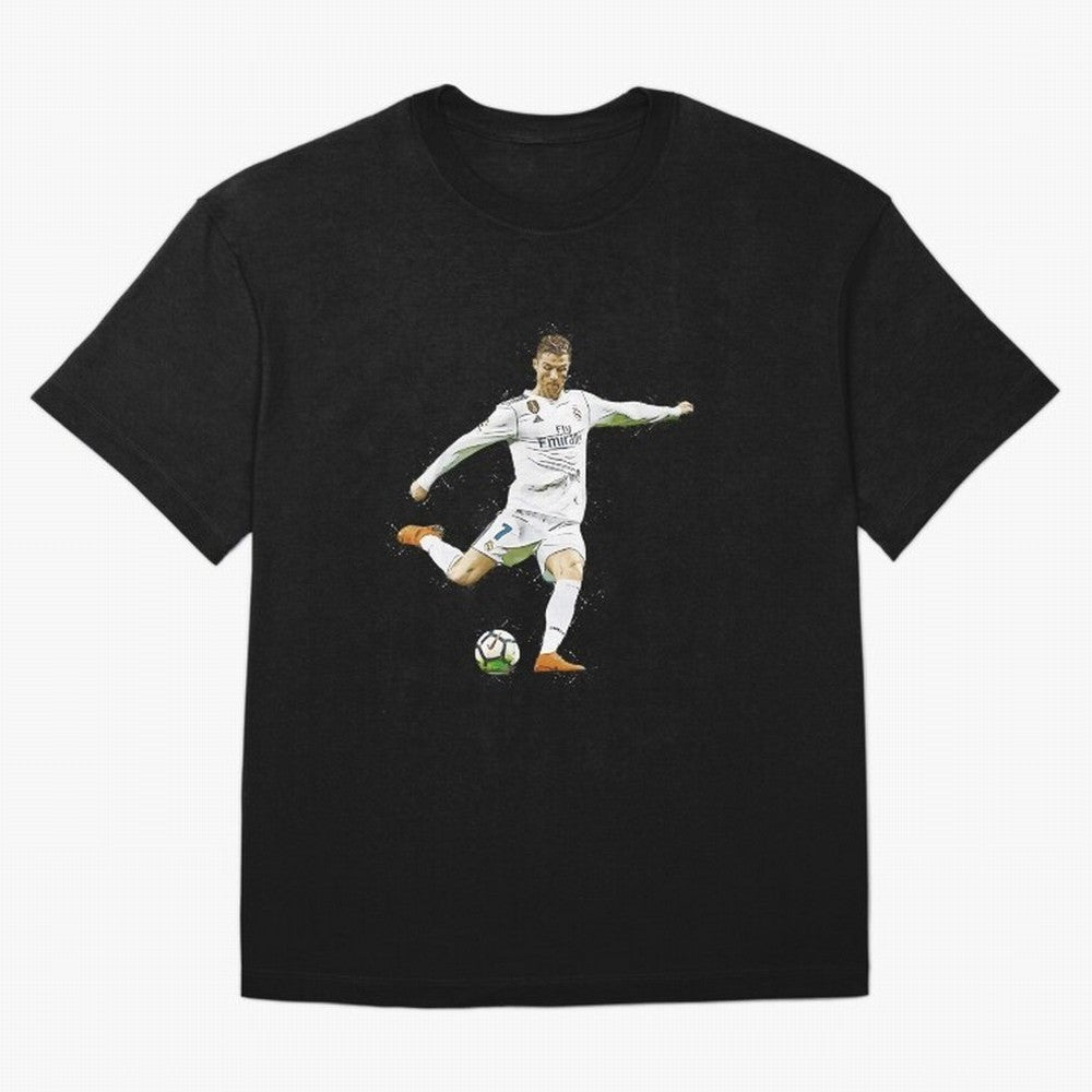 Cristiano Ronaldo Celebration Oversized T-Shirt Feel the Roar of FIFA World Cup 2026 Group Stage Made for Cristiano Ronaldo, France and Portugal Energy, Vintage Soccer Flavor, Modern Football Stars, National Flags and Final Night Emotion; Created