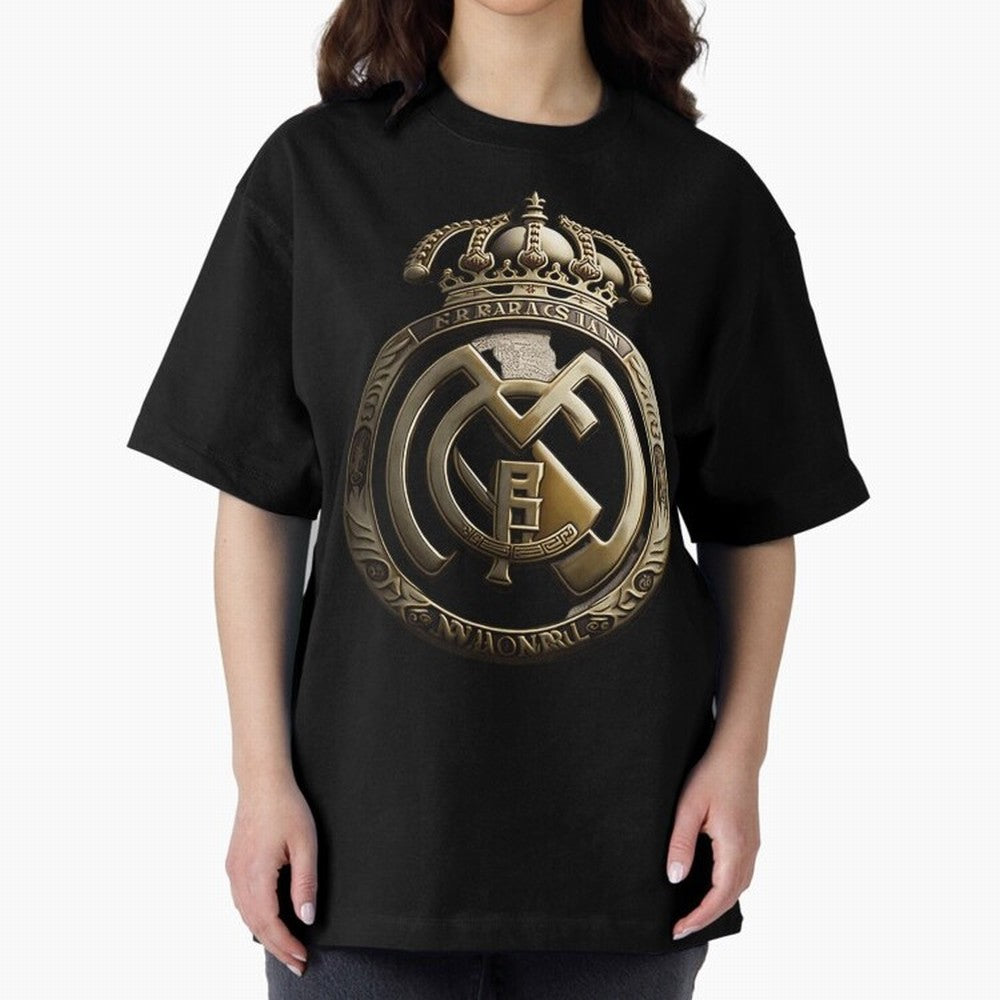 Madrid Oversized T-Shirt Enjoy the Biggest Football Party of Match Day Hype around FIFA World Cup 2026 USA Canada Mexico, Neymar, Haaland and Cristiano Ronaldo, England, France and Netherlands, Classic Soccer Heritage, Championship Pressure, Fan