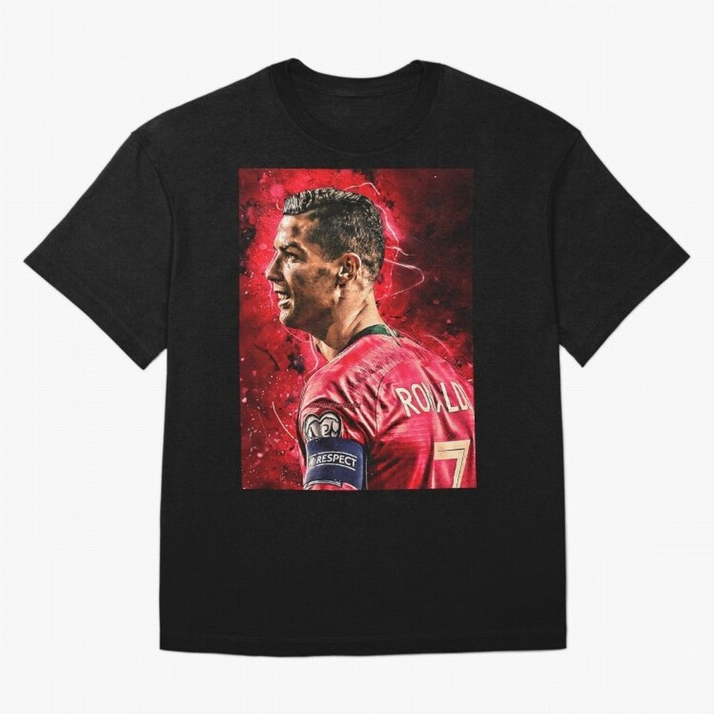 R-o-n-a-l-d-o Design Wallpaper Oversized T-Shirt Bring a Vintage Feel to FIFA World Cup 2026 Group Stage Spirit, Made for France and Portugal, Cristiano Ronaldo, Stadium Memories, Football Loyalty, International Chants and Championship Tradition;