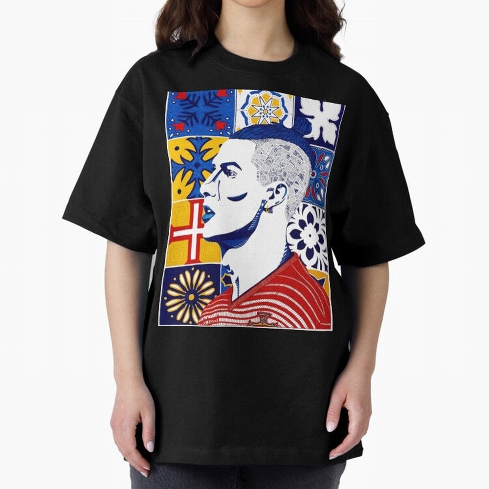 Cristiano Ronaldo Cristiano Ronaldo Azulejos Oversized T-Shirt Carry the Dream of FIFA World Cup 2026 Group Stage Capturing Neymar, Brazil Energy, Worldwide Fan Energy, Dramatic Goals, Stadium Lights and Championship Celebrations; Built for