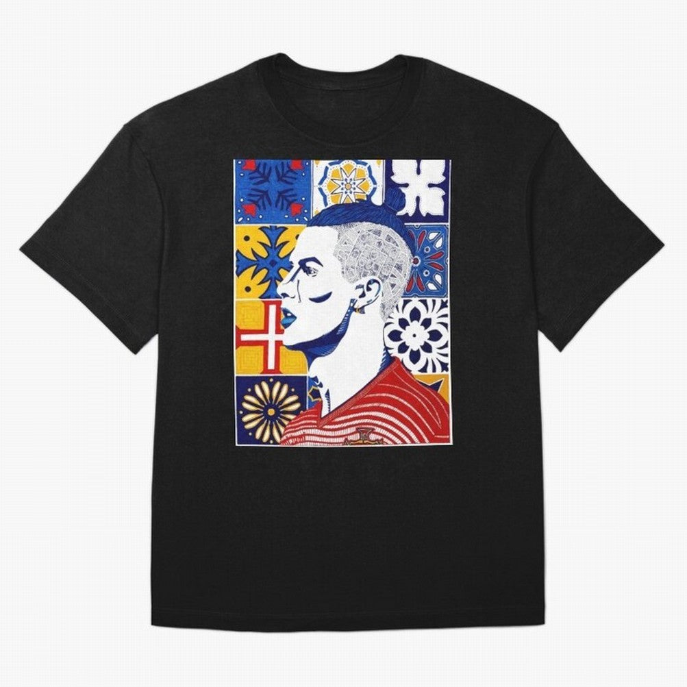 Cristiano Ronaldo Cristiano Ronaldo Azulejos Oversized T-Shirt Carry the Dream of FIFA World Cup 2026 Group Stage Capturing Neymar, Brazil Energy, Worldwide Fan Energy, Dramatic Goals, Stadium Lights and Championship Celebrations; Built for