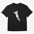 cristiano ronaldo goal celebration Oversized T-Shirt Showcase the FIFA World Cup 2026 Group Stage Journey through Haaland and Mbappe Highlights, France and Portugal Pride, Champion Mindset, Group Stage Buzz, Knockout Tension and Passionate Fan