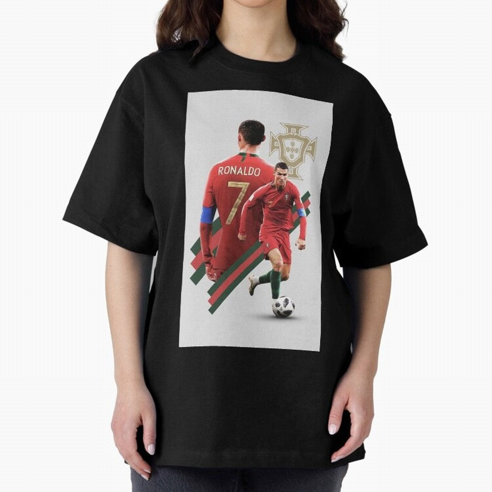 cr qatar Oversized T-Shirt Relive Legendary Nights from Match Day Hype around FIFA World Cup 2026 Group Stage, Mbappe, Netherlands, Classic Soccer Heritage, Championship Pressure, Fan Loyalty and International Pride; Made for Collectors Who Enjoy