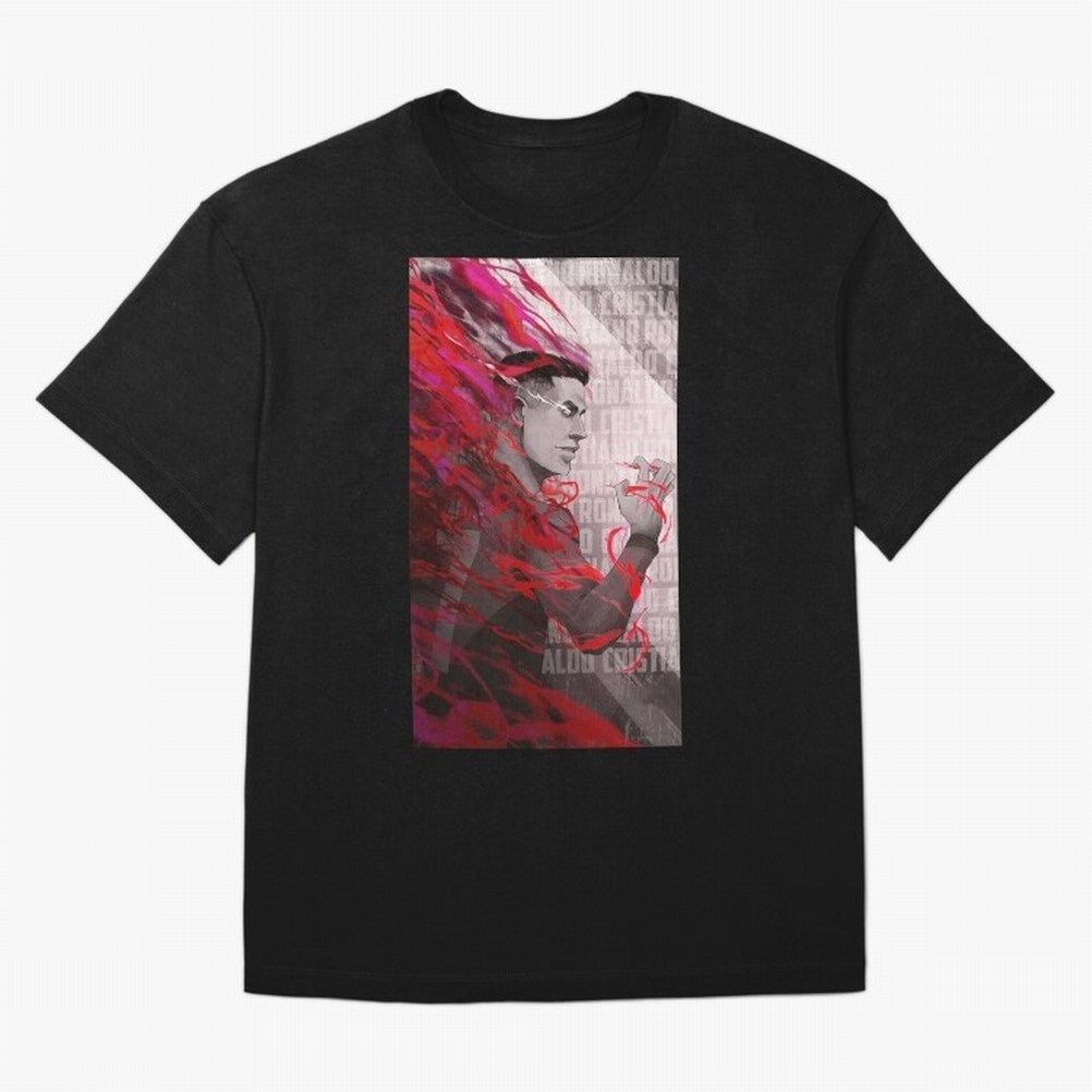 Cristiano Ronaldo x Blue Lock Oversized T-Shirt Spotlight FIFA World Cup 2026 Group Stage Highlighting Haaland and Mbappe, France Energy, Game Day Rituals, Football Legends, Country Pride and the Road to the Final; Great for Supporters Who Love