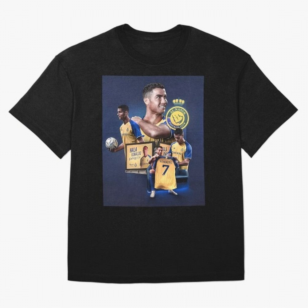 Art Cristiano Ronaldo Wallpaper Oversized T-Shirt Show Championship Spirit for FIFA World Cup 2026 USA Canada Mexico for Fans of Cristiano Ronaldo, Haaland and CR7 and Portugal, Spain and Germany, Bringing Stadium Memories, Football Loyalty,