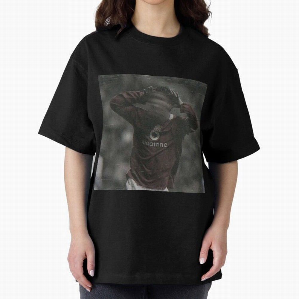 Cristiano Ronaldo! Oversized T-Shirt Honor the Football Icons of FIFA World Cup 2026 Group Stage Spirit, Highlighting France and Portugal, Messi, CR7 and Mbappe, Classic Soccer Heritage, Championship Pressure, Fan Loyalty and International Pride;