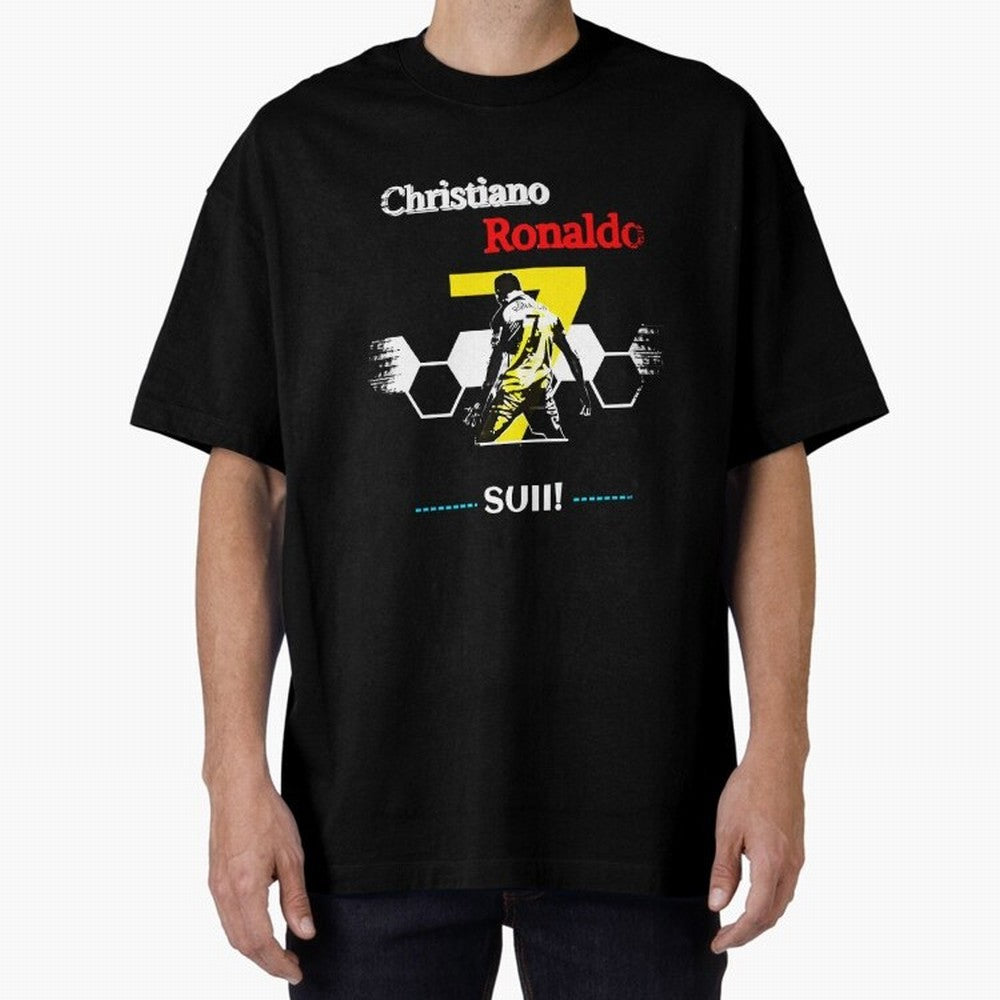 Cristiano Ronaldo Cr7 Oversized T-Shirt Show Fan Pride Across FIFA World Cup 2026 USA Canada Mexico Built around Messi, Neymar and Mbappe, Portugal Energy, Classic Soccer Heritage, Championship Pressure, Fan Loyalty and International Pride; Great