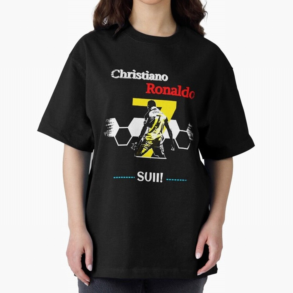 Cristiano Ronaldo Cr7 Oversized T-Shirt Show Fan Pride Across FIFA World Cup 2026 USA Canada Mexico Built around Messi, Neymar and Mbappe, Portugal Energy, Classic Soccer Heritage, Championship Pressure, Fan Loyalty and International Pride; Great
