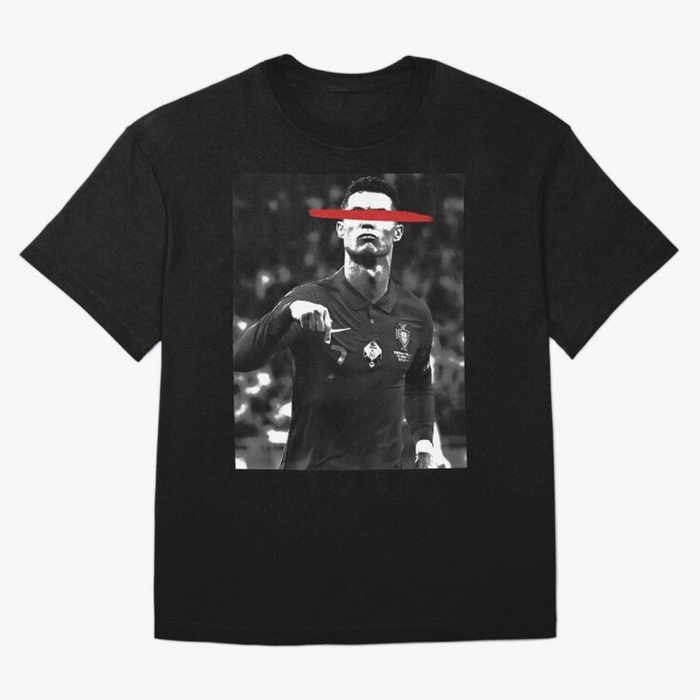 Cristiano in Rubrum Plaga Oversized T-Shirt Refresh the FIFA World Cup 2026 USA Canada Mexico Journey through Neymar Highlights, Argentina and Brazil Pride, Global Supporter Spirit, Legendary Goals, National Colors and Tournament Celebration; Ideal
