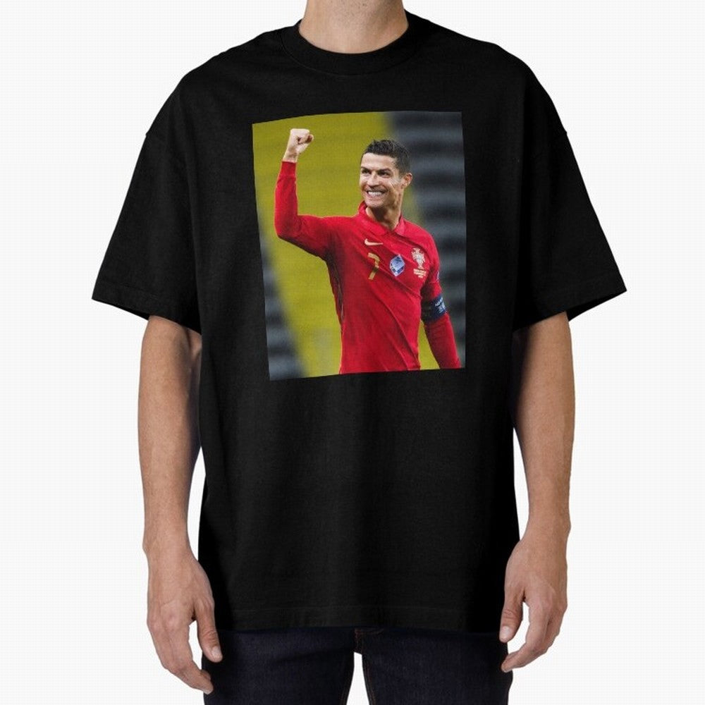 Cr7 | Cristiano Ronaldo | Portugal Oversized T-Shirt Stand Out with Spirit from the FIFA World Cup 2026 USA Canada Mexico Journey through CR7 Highlights, Brazil, Portugal and Argentina Pride, Supporter Pride, Iconic Celebrations, Legendary Names