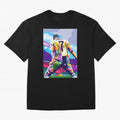 Cristiano Ronaldo Celebration Wpap Pop Art Oversized T-Shirt Turn Up for Global Football Passion for FIFA World Cup 2026 USA Canada Mexico, Made for Neymar, Haaland and Cristiano Ronaldo, Argentina, Worldwide Fan Energy, Dramatic Goals, Stadium