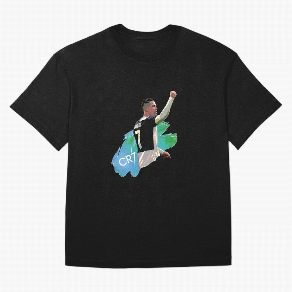Cristiano Ronaldo Oversized T-Shirt Make Every Match About FIFA World Cup 2026 USA Canada Mexico for Fans of Messi, Neymar and Mbappe and Spain, Bringing Football History, Final Match Energy, Crowd Noise and Once in a Lifetime Moments; Perfect for