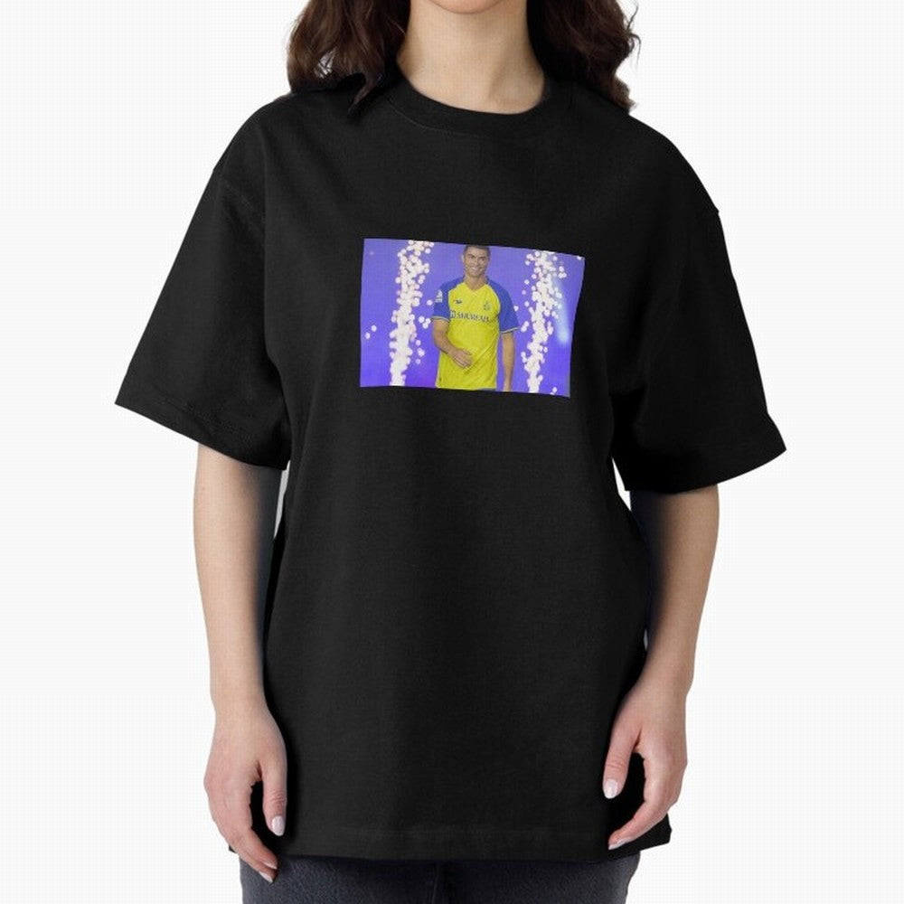CRISTIANO RONALDO AL NASSR Oversized T-Shirt Turn Every Weekend Toward Global Football Passion for FIFA World Cup 2026, with Messi and Cristiano Ronaldo, Argentina, Football History, Final Match Energy, Crowd Noise and Once in a Lifetime Moments;