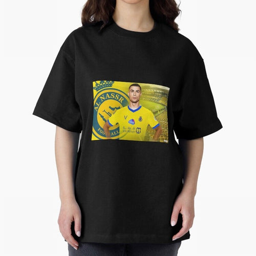 AL NASSR CRISTIANO RONALDO Oversized T-Shirt Discover Global Football Passion for FIFA World Cup 2026, Inspired by Messi, Neymar and Mbappe, Argentina and Brazil, Stadium Chants, National Pride, Trophy Dreams and Unforgettable Football Memories;