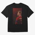 Art Ronaldo Wallpaper Oversized T-Shirt Capture Global Football Passion for FIFA World Cup 2026 Group Stage, Capturing Neymar, Spain, Champion Mindset, Group Stage Buzz, Knockout Tension and Passionate Fan Culture; Ideal for Fans Who Follow Messi,