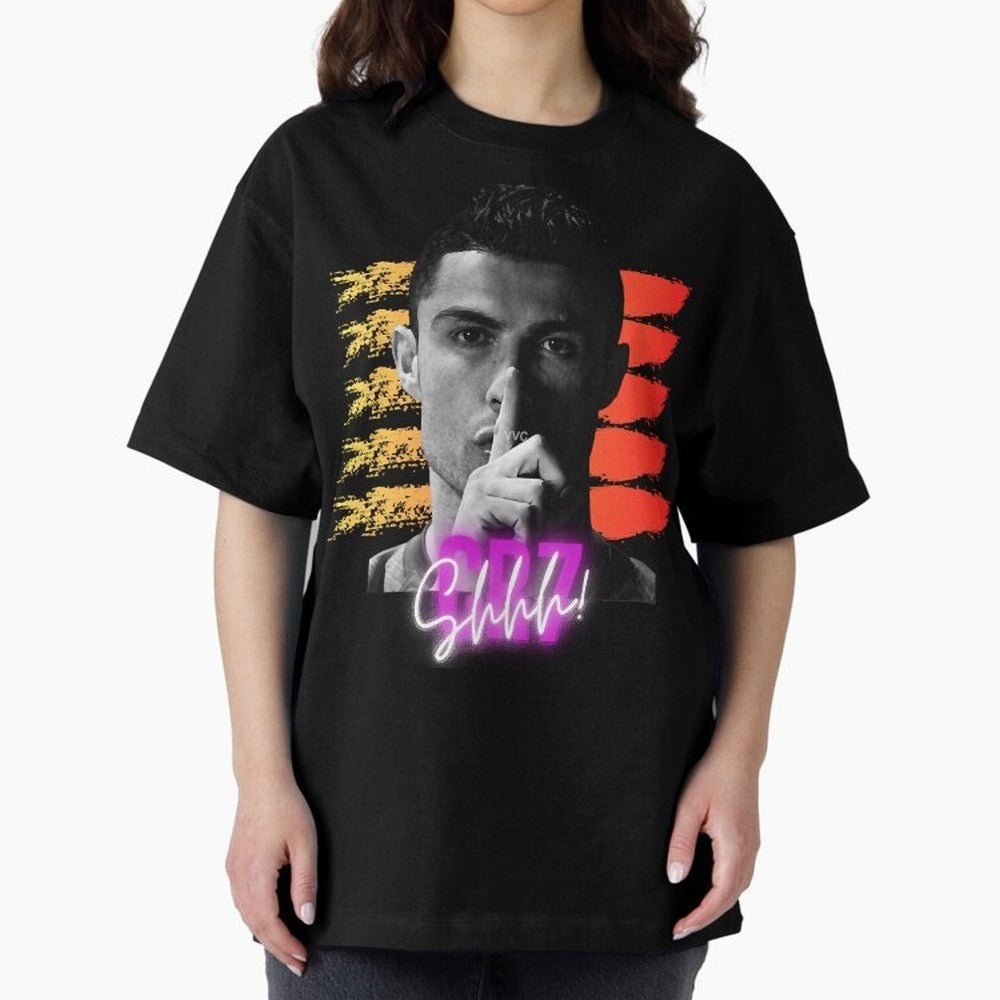 Cristiano Ronaldo cr7 portugal Oversized T-Shirt Celebrate Fan Favorites in FIFA World Cup 2026 for Fans of CR7 and Messi and England, Bringing Championship Spirit, Famous Goals, Roaring Crowds and International Football Unity; Great for Watch