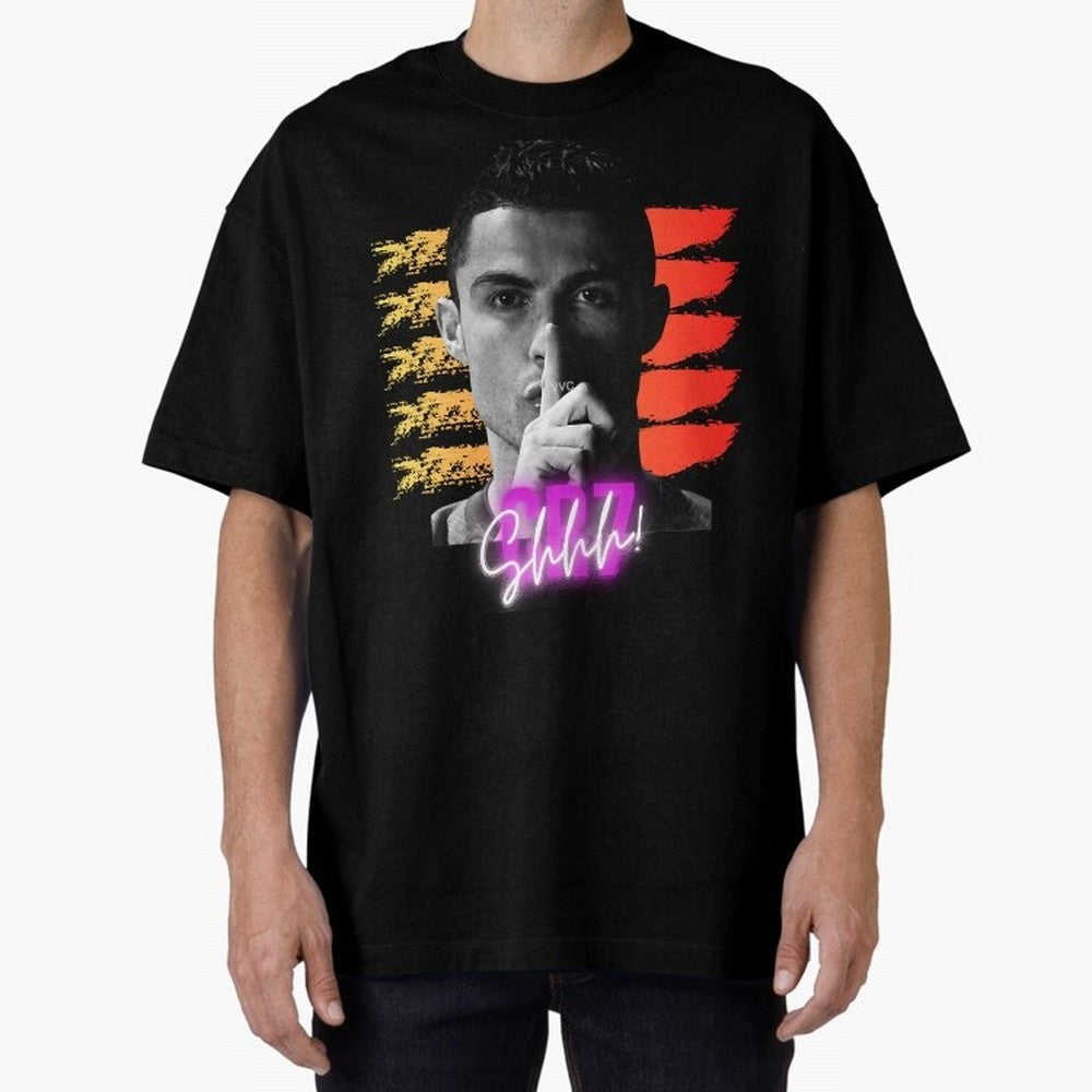 Cristiano Ronaldo cr7 portugal Oversized T-Shirt Celebrate Fan Favorites in FIFA World Cup 2026 for Fans of CR7 and Messi and England, Bringing Championship Spirit, Famous Goals, Roaring Crowds and International Football Unity; Great for Watch