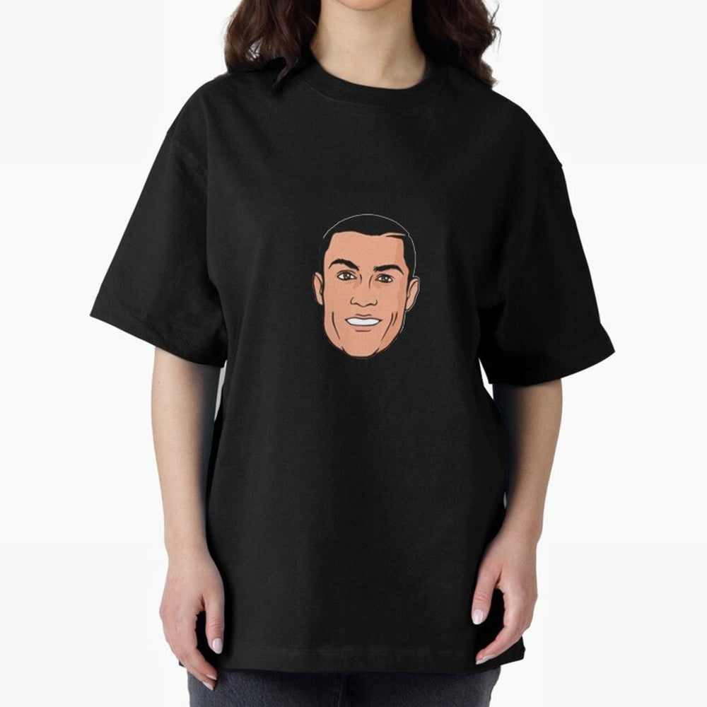 CR7 , Cristiano Ronaldo fan-art Oversized T-Shirt Bring Legendary Rivalry Energy to Global Football Passion for FIFA World Cup 2026 USA Canada Mexico, with Messi, Neymar and Mbappe, England, France and Netherlands, Stadium Memories, Football