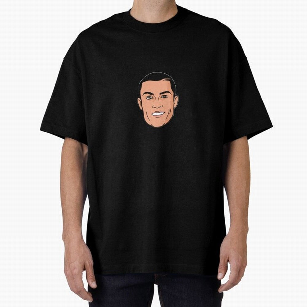 CR7 , Cristiano Ronaldo fan-art Oversized T-Shirt Bring Legendary Rivalry Energy to Global Football Passion for FIFA World Cup 2026 USA Canada Mexico, with Messi, Neymar and Mbappe, England, France and Netherlands, Stadium Memories, Football