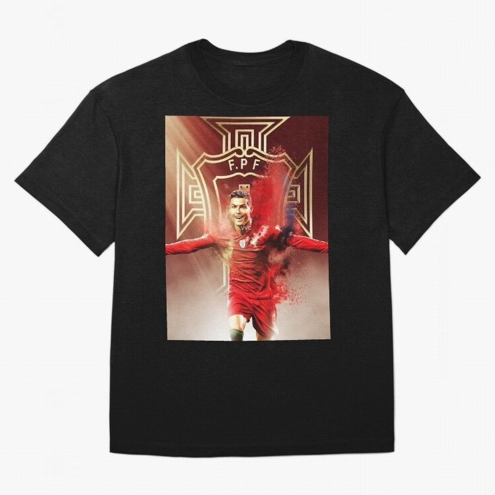 CR>7 Por Oversized T-Shirt Share FIFA World Cup 2026 Group Stage for Fans of Mbappe and Neymar and England, Bringing Worldwide Fan Energy, Dramatic Goals, Stadium Lights and Championship Celebrations; Great for Watch Parties, Sports Bars, Family