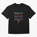 WITH CR7 RONALDO - ALL CAREER Oversized T-Shirt Back Your Heroes with FIFA World Cup 2026 Group Stage for Fans of CR7 and Argentina, Bringing Stadium Memories, Football Loyalty, International Chants and Championship Tradition; Great for Supporters