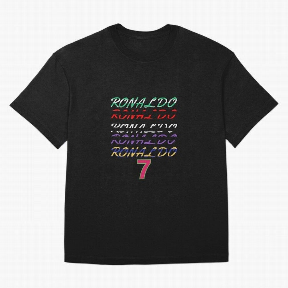 WITH CR7 RONALDO - ALL CAREER Oversized T-Shirt Back Your Heroes with FIFA World Cup 2026 Group Stage for Fans of CR7 and Argentina, Bringing Stadium Memories, Football Loyalty, International Chants and Championship Tradition; Great for Supporters