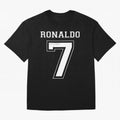 cristiano ronaldo Oversized T-Shirt Live for the Drama of FIFA World Cup 2026 USA Canada Mexico Capturing Haaland and Mbappe, Portugal, Spain and Germany Energy, Football Festival Excitement, Trophy Ambitions, Country Rivalries and Star Player