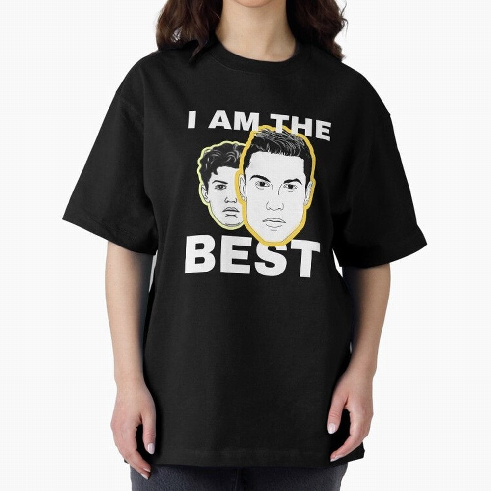 Cristiano Ronaldo - I Am The Best. Oversized T-Shirt Cheer through Every Moment of Match Day Hype around FIFA World Cup 2026 USA Canada Mexico, CR7 and Messi, France and Portugal, Stadium Chants, National Pride, Trophy Dreams and Unforgettable