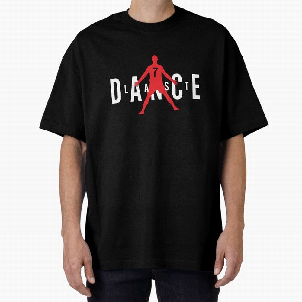 The Last Dance CR7 Oversized T-Shirt Honor the Beautiful Game during FIFA World Cup 2026 for Fans of Cristiano Ronaldo and Brazil, Bringing Football History, Final Match Energy, Crowd Noise and Once in a Lifetime Moments; Perfect for People Who